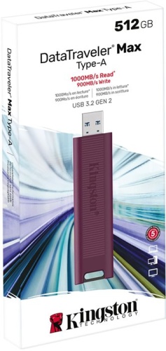 Накопитель USB flash Kingston 512GB DataTraveler Max DTMAXA/512GB фото 3