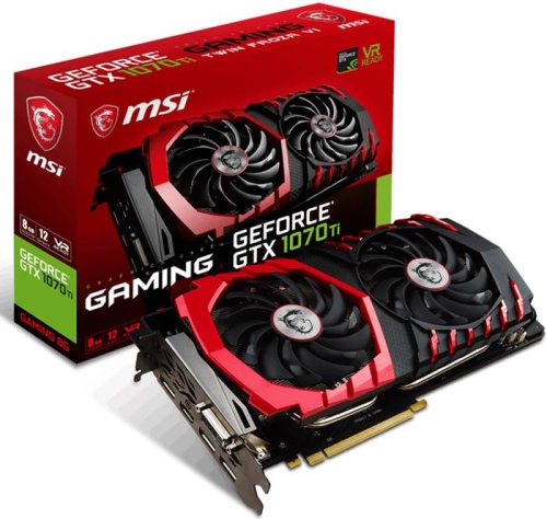 Видеокарта PCI-E MSI 8192Мб GeForce GTX 1070 Ti GAMING 8G фото 6