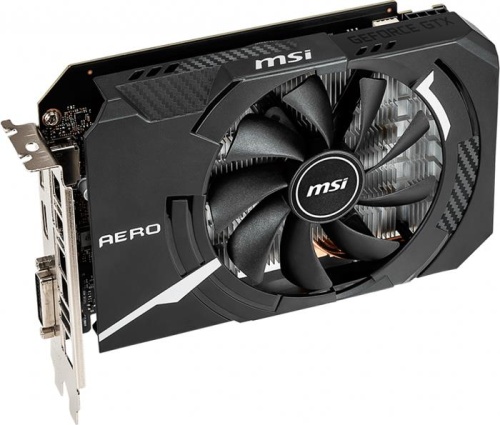 Видеокарта PCI-E MSI 6144Mb GeForce GTX 1660 TI AERO ITX 6G OC