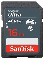 Карта памяти SDHC SanDisk 16GB UHS-I SDSDUNB-016G-GN3IN