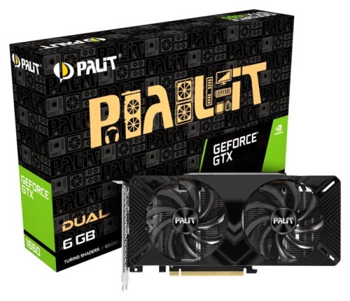 Видеокарта PCI-E Palit 6144Mb PA-GTX1660 DUAL 6G NE51660018J9-1161A фото 8