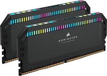 Модуль памяти DDR5 Corsair 32GB 2x16GB DOMINATOR PLATINUM RGB DDR5 Black Heatspreader CMT32GX5M2X6200C36