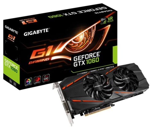 Видеокарта PCI-E GIGABYTE 6144МБ GV-N1060G1GAMING-6GDV2 фото 5