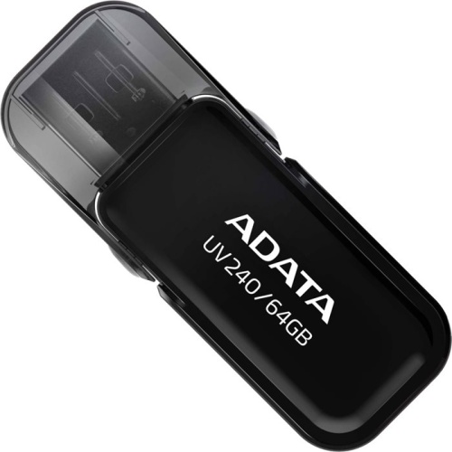 Накопитель USB flash A-Data 64GB UV240 (Black) AUV240-64G-RBK