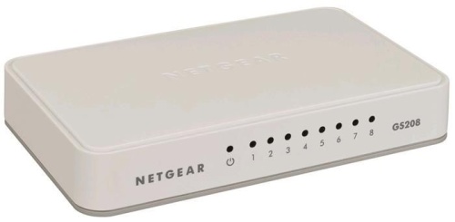 Коммутатор неуправляемый Netgear GS208-100PES фото 2