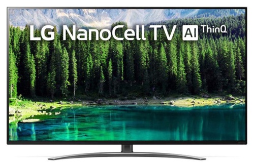 Телевизор ЖК LG 65SM8600PLA NanoCell черный/серебристый