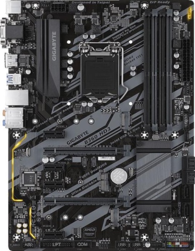 Мат. плата Socket1151v2 GIGABYTE B360 HD3