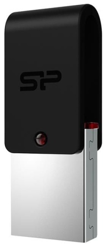 Накопитель USB flash Silicon Power 16ГБ Mobile X31OTG SP016GBUF3X31V1K черный