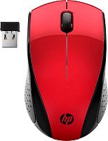 Беспроводная мышь Hewlett Packard Mouse Wireless Mouse 220 (Sunset Red) cons 7KX10AA