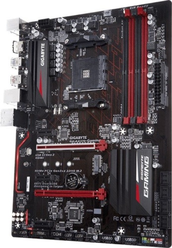 Мат. плата SocketAM4 GIGABYTE GA-AX370-Gaming фото 2