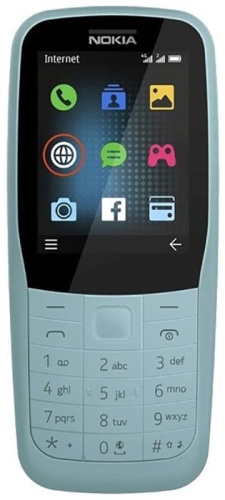 Сотовый телефон GSM Nokia 220 DS TA-1155 Blue (16QUEL01A08) фото 2