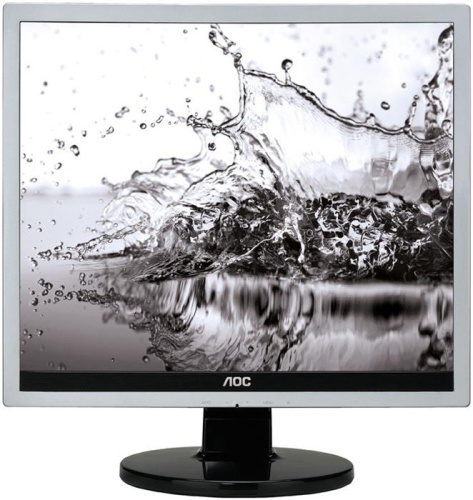 Монитор AOC E719SDA Silver-Black