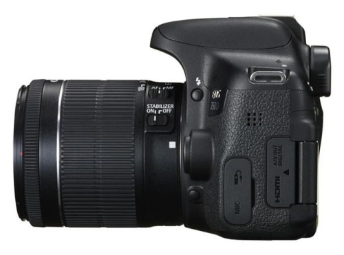 Цифровой фотоаппарат Canon EOS 750D черный 0592C077 фото 3