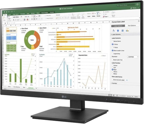 Монитор LG 24BN650Y-B.AED черный фото 2