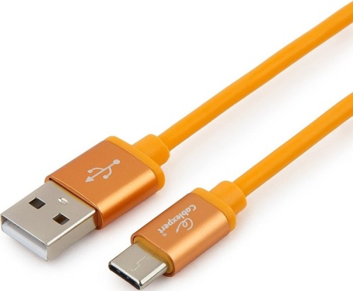 Кабель-переходник USB2.0 - USB Type C Gembird CC-S-USBC01O-1M Кабель-переходник USB2.0 - USB Type C Gembird CC-S-USBC01O-1M