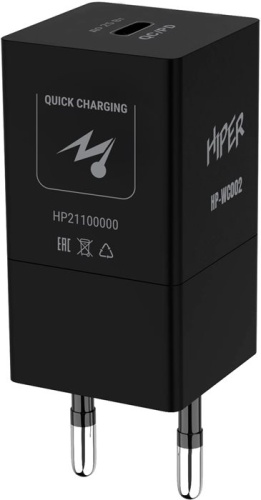 Адаптер питания USB Hiper HP-WC002 черный