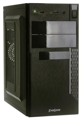 Корпус Minitower EXEGATE QA-411 Black EX272741RUS