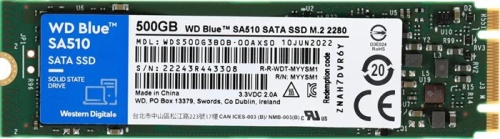 Накопитель SSD M.2 Western Digital 500GB WD Blue SA510 M.2 WDS500G3B0B