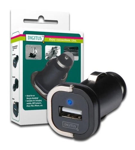 Зарядное устройство автомобильное Digitus DA-11001 Зарядное устройство автомобильное Digitus DA-11001