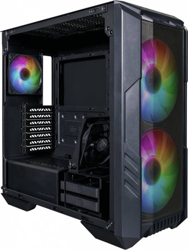 Корпус Miditower Cooler Master HAF500 черный H500-KGNN-S00