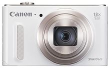 Цифровой фотоаппарат Canon PowerShot SX610 HS, белый 0112C002