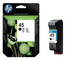 Оригинальный струйный картридж Hewlett Packard №45 51645AE черный