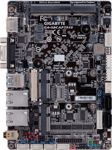 Мат. плата с CPU GIGABYTE GA-SBCAP3940 Мат. плата с CPU GIGABYTE GA-SBCAP3940