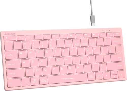 Клавиатура A4Tech Fstyler FBX51C розовый (FBX51C PINK) фото 3