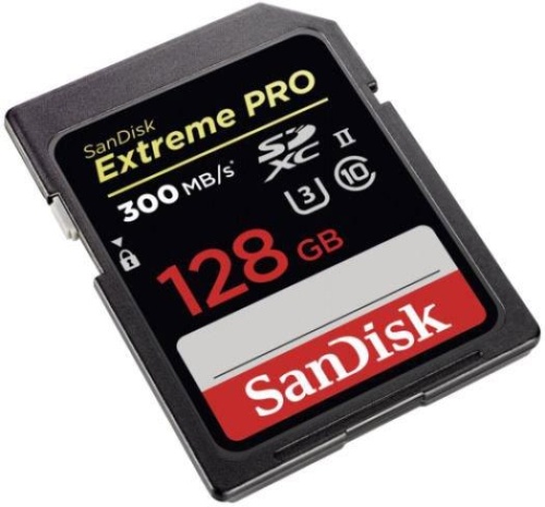 Карта памяти SDXC SanDisk 128ГБ Class 10 UHS-II Extreme Pro SDSDXPK-128G-GN4IN