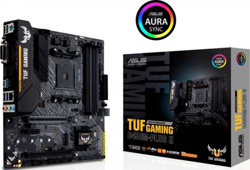 Мат. плата SocketAM4 ASUS TUF GAMING B450M-PLUS II RTL фото 5