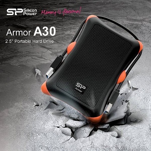 Внешний жесткий диск 2.5 Silicon Power 1Tb Armor A30 SP010TBPHDA30S3K черный Внешний жесткий диск 2.5 Silicon Power 1Tb Armor A30 SP010TBPHDA30S3K черный