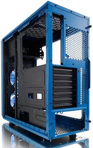 Корпус Miditower Fractal Design Focus G Blue, Window фото 2