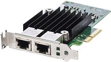 Серв. опция - сет. адаптер Dell Intel X550 Dual Port 10G BASE-T Adapter, Low Profile 540-BBRG