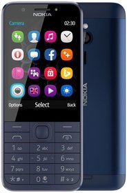 Сотовый телефон GSM Nokia Model 230 DUAL SIM BLUE 16PCML01A02