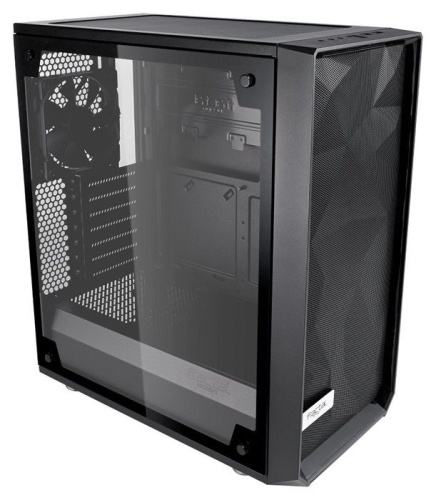 Корпус Miditower Fractal Design Meshify C Blackout TG черный FD-CA-MESH-C-BKO-TG