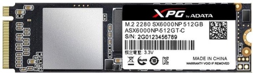 Накопитель SSD M.2 A-Data 512Gb SX6000 ASX6000NP-512GT-C XPG Накопитель SSD M.2 A-Data 512Gb SX6000 ASX6000NP-512GT-C XPG