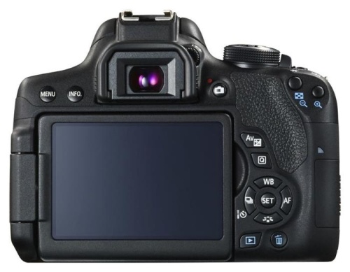 Цифровой фотоаппарат Canon EOS 750D черный 0592C009 фото 4