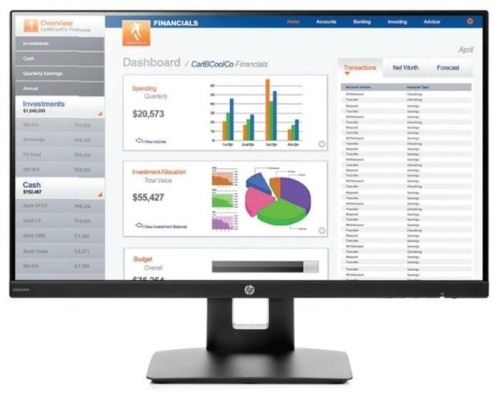Монитор Hewlett Packard VH240a черный 1KL30AA Монитор Hewlett Packard VH240a черный 1KL30AA