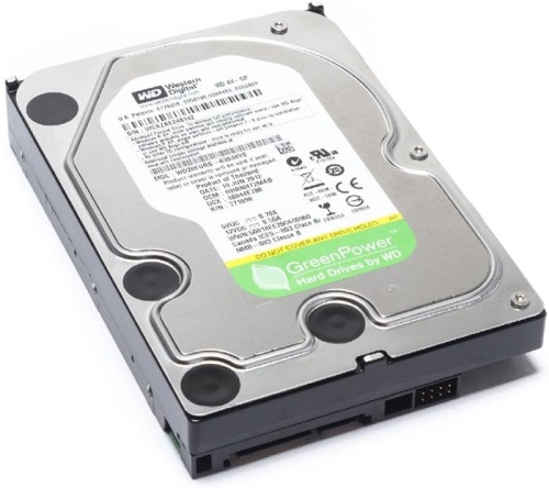 Жесткий диск SATA HDD Western Digital 500ГБ WD5000AUDX AV-GP