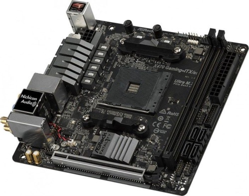 Мат. плата SocketAM4 ASRock X470 GAMING-ITX/AC фото 2