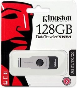  USB flash Kingston 128Gb DataTraveler DTSWIVL/128GB