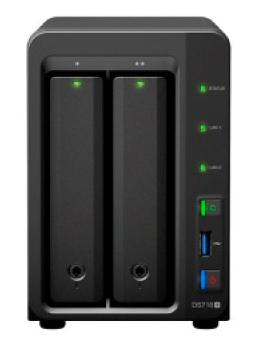 Сетевое хранилище данных (NAS) Synology DS720+ фото 2