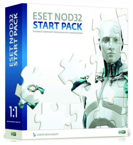 Программа для комплексной защиты Eset NOD32 Start Pack NOD32-ASP-NS(BOX)-1-1