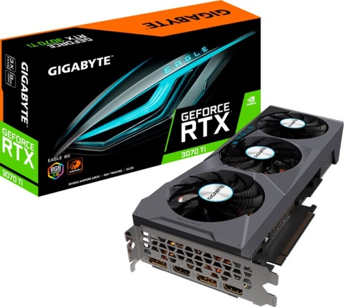 Видеокарта PCI-E GIGABYTE 8Gb GeForce RTX3070 Ti (GV-N307TEAGLE-8GD) RTL фото 7