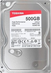  SATA HDD Toshiba 500Gb HDWD105UZSVA P300