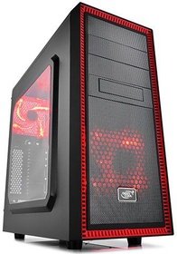  Miditower Deepcool TESSERACT SW RED