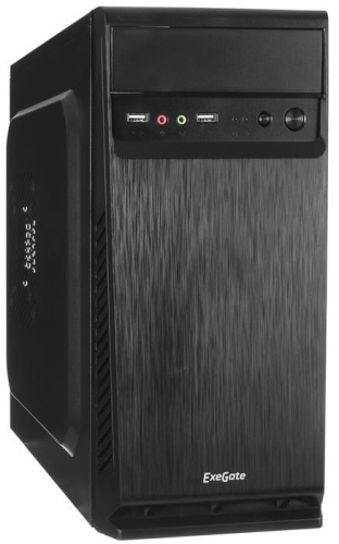 Корпус Minitower EXEGATE QA-407 Black EX261469RUS