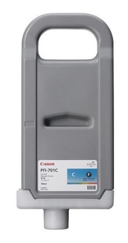 Оригинальный струйный картридж Canon Ink Tank PFI-701C Cyan 0901B005