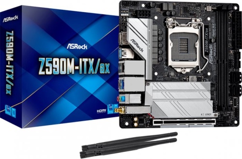 Мат. плата Socket1200 ASRock Z590M-ITX/AX фото 4