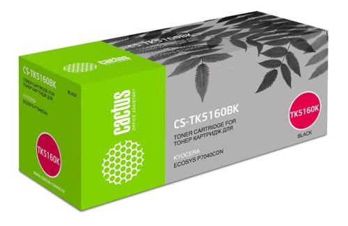 Картридж совместимый лазерный Cactus CS-TK5160BK